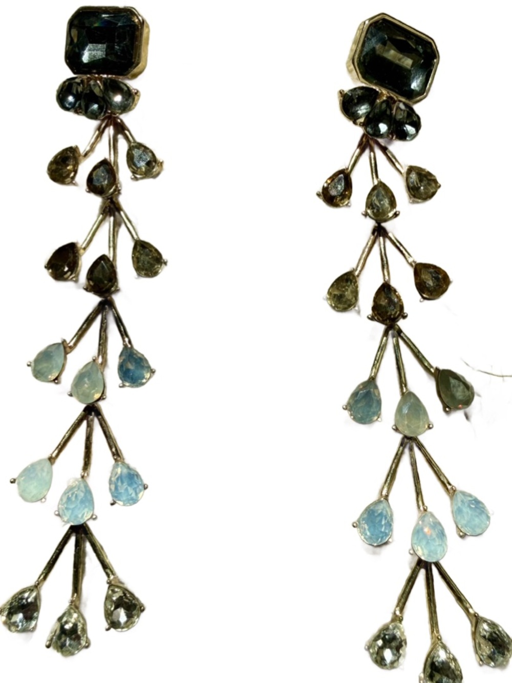 BaubleBar Shoulder Duster Tree Style Earrings